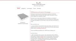 Desktop Screenshot of krapp-und-partner.de